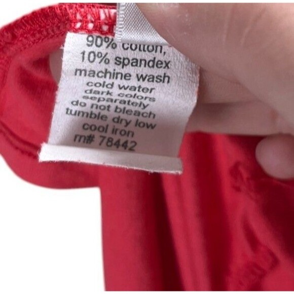 Russ Berens Dress Women's Size Large Pink Cotton Blend Shift Sleeveless - Picture 7 of 8